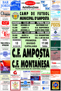 Partit C.F.AMPOSTA - C.F. MONTA�ESA