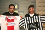 Entrevista a Isaac Fern�ndez i Jordi Fabregat despr�s del derbi