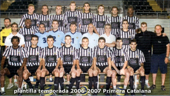 Club Futbol Amposta > 1er. EQUIP -2010/11 > plantilla 2006-2007